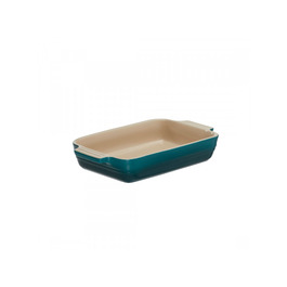 Блюдо прямоугольное 26 см, Deep Teal Le Creuset