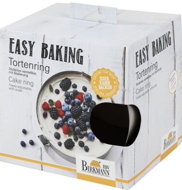 Кольцо для торта, 18 см, Easy Baking RBV Birkmann