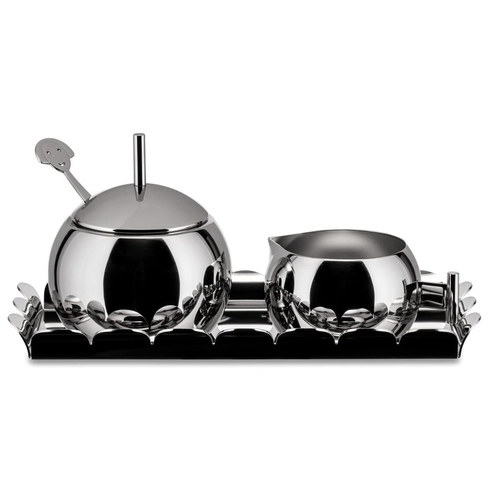 

Alessi Набор для сахара и сливок 30х8,5х30 см металлик Anna Set Alessi