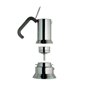 Кофе-машина для эспрессо 300 мл металлик 9090 Alessi