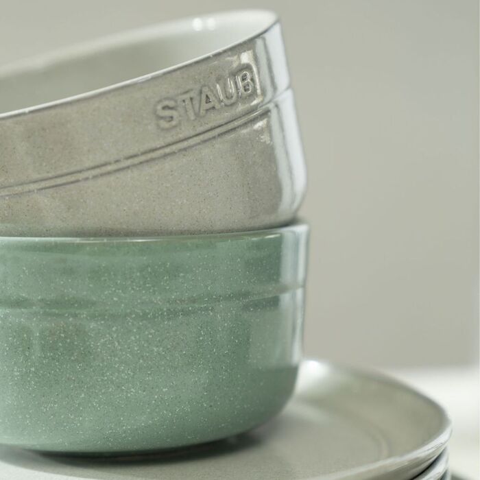 Тарелка для супа 12 см sage green Dining Line Staub