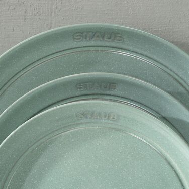 Тарелка 26 см sage green Dining Line Staub