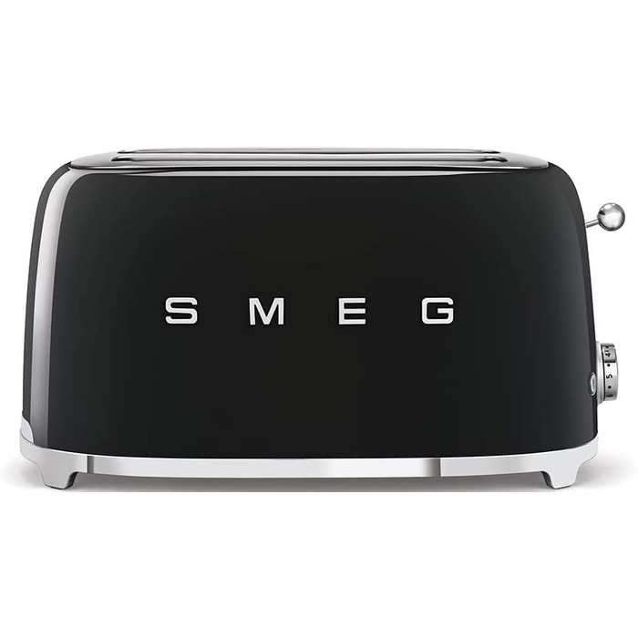 Тостер Smeg на 4 ломтика, черный