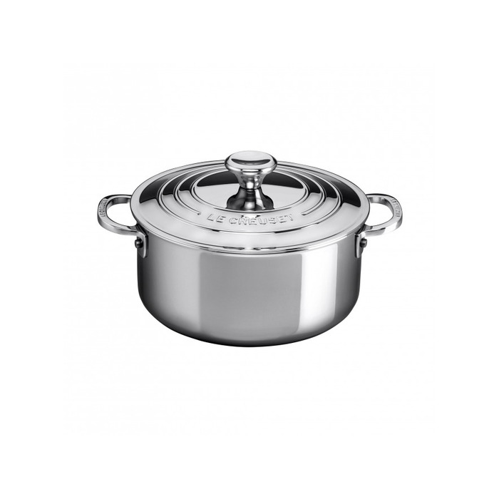 Кастрюля 24 см 3-PLY PLUS Le Creuset