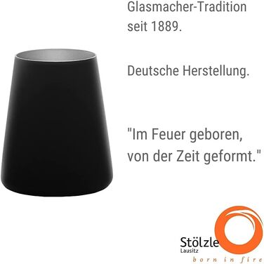 Набор стаканов 6 шт. 380 мл, черный Stölzle Lausitz