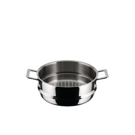 Паровая вставка 24 см металлик Pots & Pans Alessi