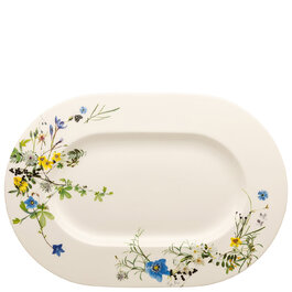 Тарелка 41 x 29 см овальная Fleurs des Alpes Brillance Rosenthal