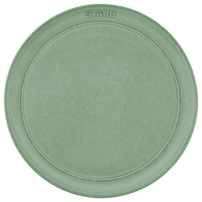 Тарелка 22 см sage green Dining Line Staub