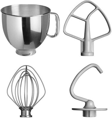 Кухонный комбайн 4.8 л, 300 Вт, 10 скоростей, красный Artisan Empire 5KSM175 KitchenAid