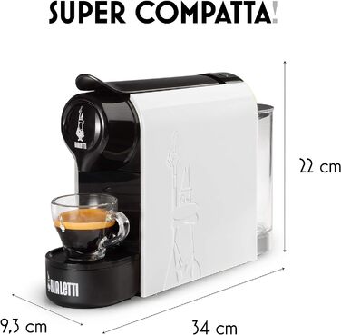 Кофеварка капсульная 0,5 л 1200 Вт Gioia Bialetti