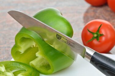 Нож из 65 слоев дамасской стали 25 см Santoku 065.54 GRÄWE