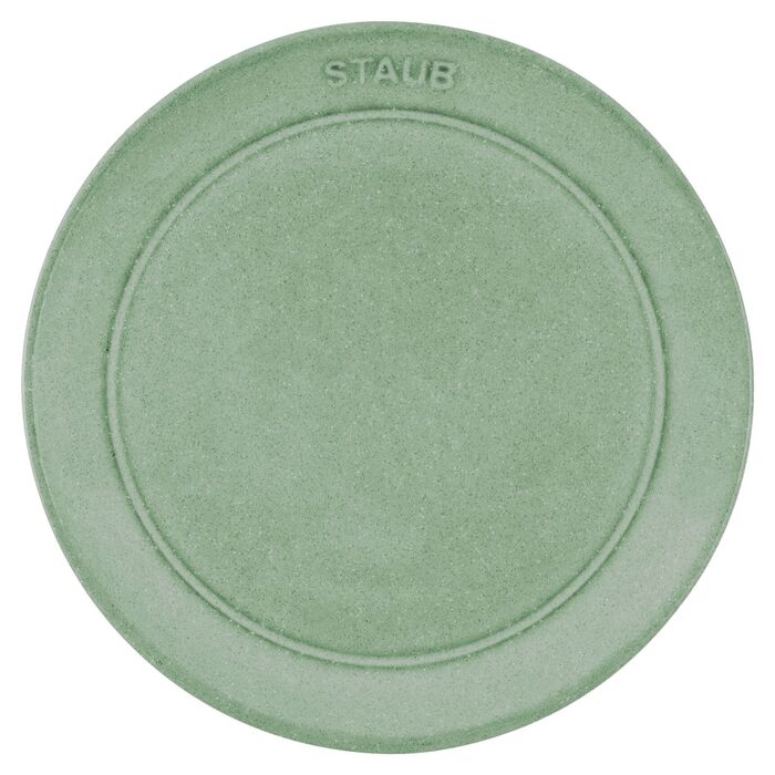 Тарелка 15 см sage green Dining Line Staub