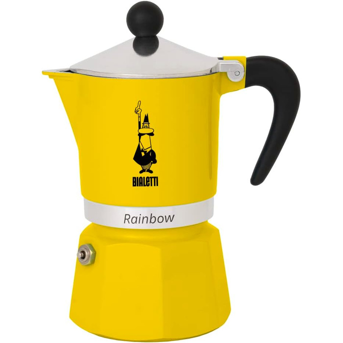 Кофеварка для эспрессо на 3 чашки Rainbow Bialetti