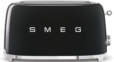 Тостер Smeg на 4 ломтика, черный