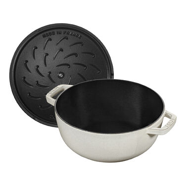 Жаровня 24 см Snowflake White Truffle Staub