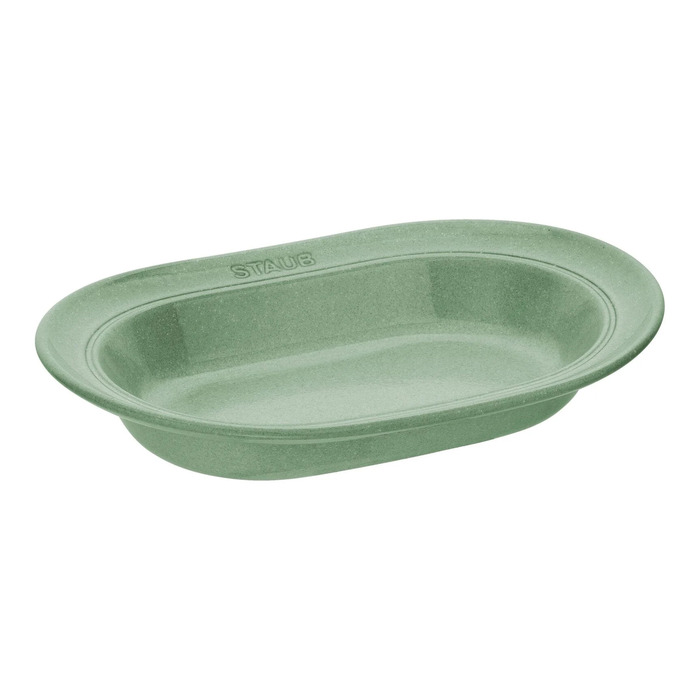 Staub Блюдо для сервировки овальное 25 см sage green Dining Line Staub 4940₽