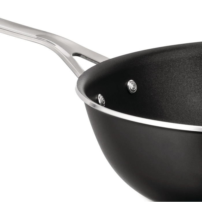 Сковорода глубокая 28 см, черная Pots & Pans Alessi