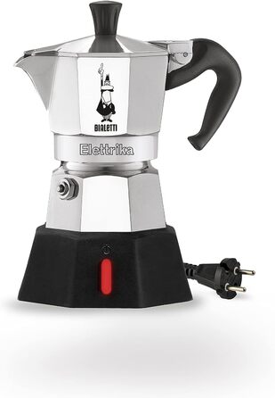 Кофеварка для эспрессо на 2 чашки 230 Вт Moka Elettrika Bialetti