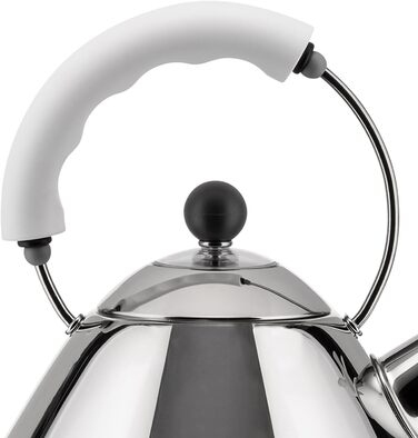 Чайник электрический 1,5 л белый/металлик Electric kettle Alessi