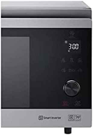 Многофункциональная микроволновая печь LG Electronics NeoChef MJ 3965 ACS / 1100 Вт/ 39 л / 4 в 1: пароварка, гриль, духовка, печь