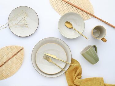 Столовый сервиз из керамогранита на 4 человека 16 предметов Bamboo Garden Series CreaTable