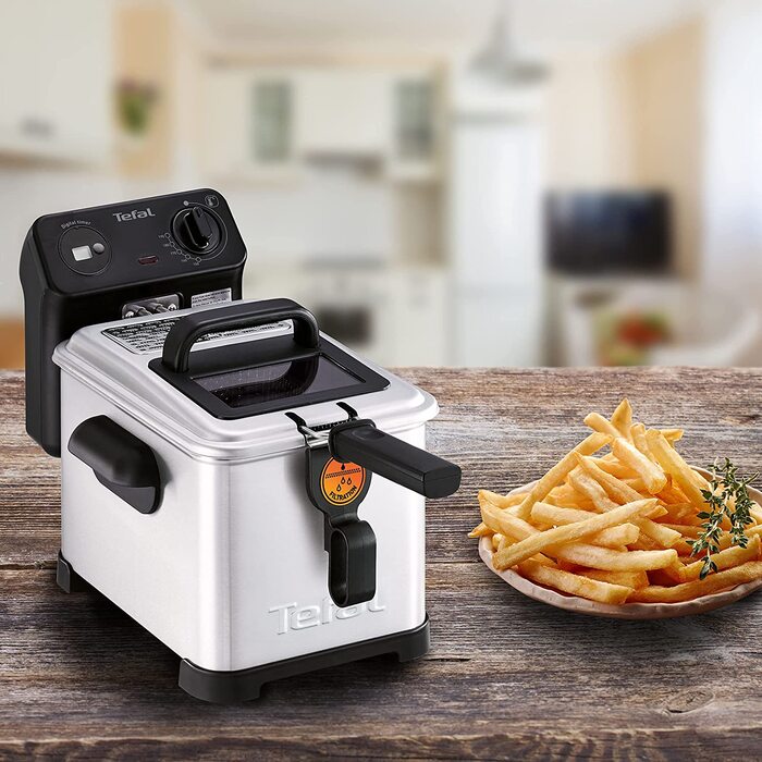 Фритюрница Tefal FR5160 Filtra Pro /  4 л / 2400 Вт