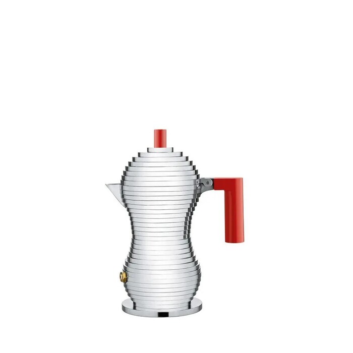 Alessi Кофеварка 70 мл металликкрасная Pulcina Alessi 10431₽