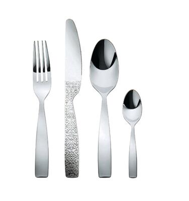 Набор столовых приборов (24 шт) 24х36х6,5 см металлик Dressed Alessi