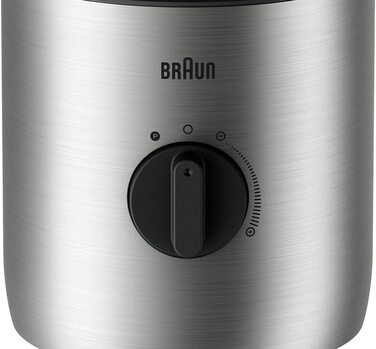 Настольный блендер Braun PowerBlend 3 JB / 800 Вт / стеклянный контейнер 1.5 л / 2 стакана Smoothie2Go 600 мл