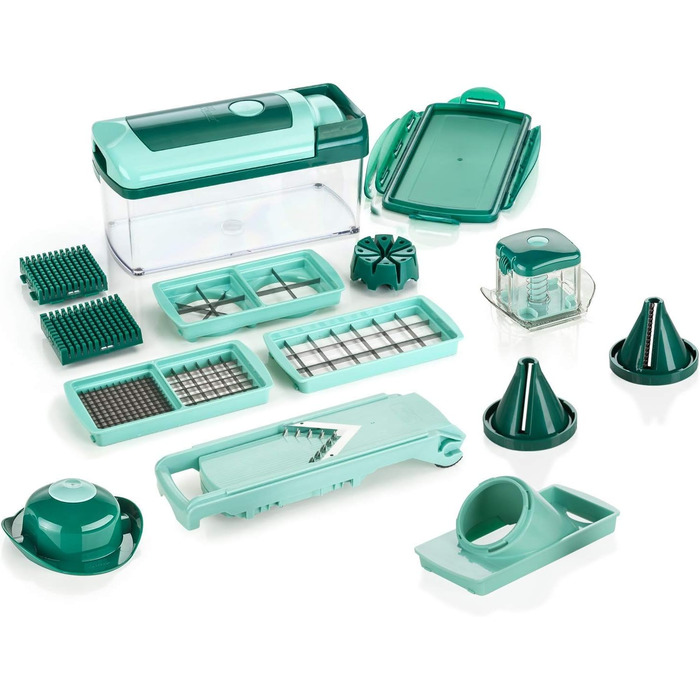 Genius Терка 16 предметов зеленая Nicer Dicer Fusion Julietti Genius 13681₽