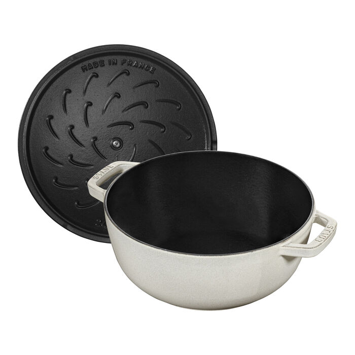 Жаровня 24 см Snowflake White Truffle Staub