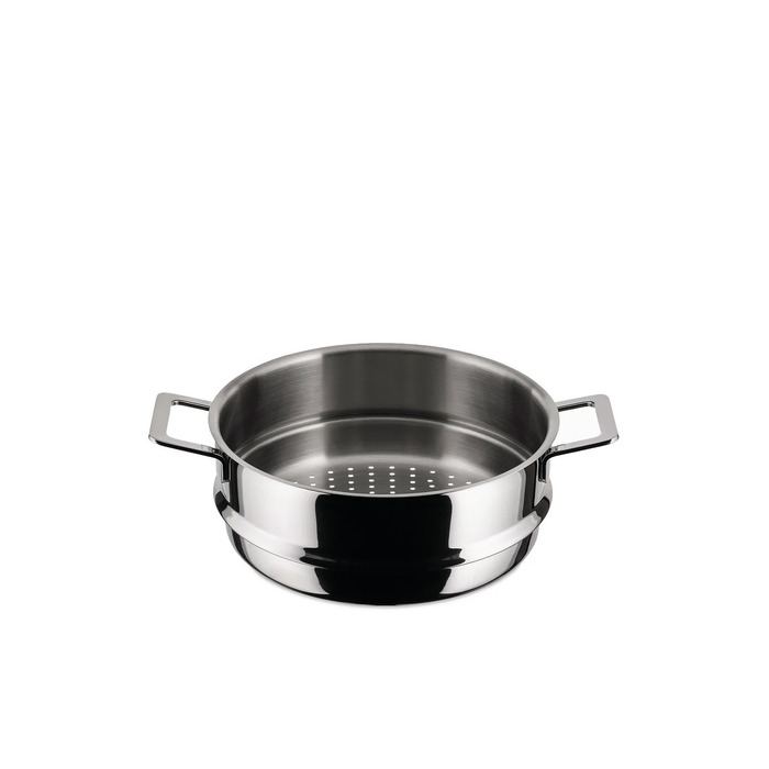 

Alessi Паровая вставка 24 см металлик Pots & Pans Alessi