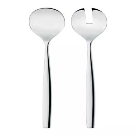 Приборы для салата 28 см металлик Dressed Alessi