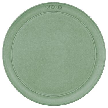 Тарелка 22 см sage green Dining Line Staub